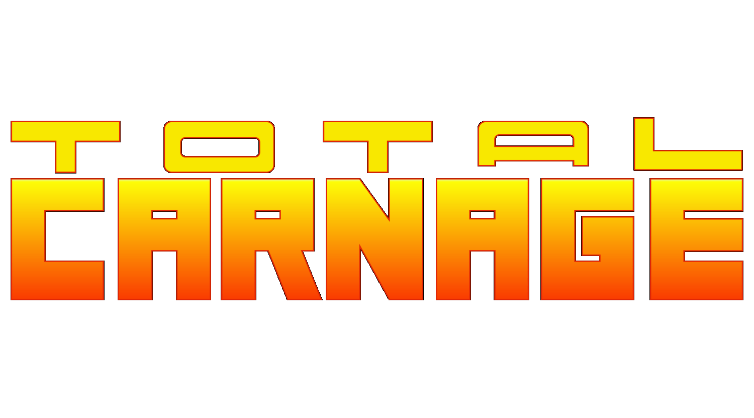 Total Carnage logo for Super Nintendo